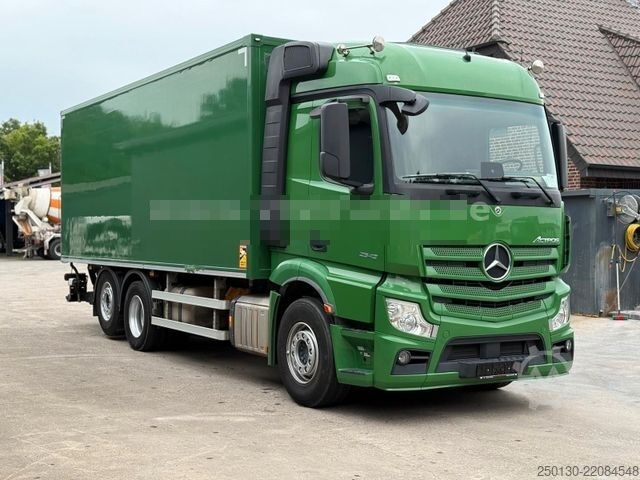 Φορτηγό κουτί (κουρμπαριστό) MERCEDES-BENZ Actros 2542 6x2 LL Koffer+BÄR LBW/NLA /NAVI/KLIM