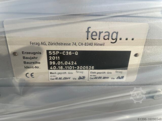 Omsnoeringsmachine FERAG MOSCA SSP-C36