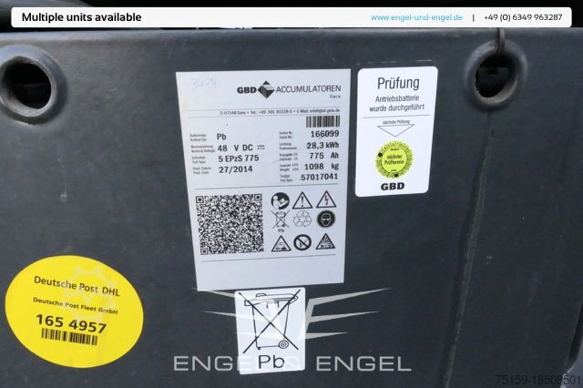 Voorlader vorkheftruck still RX 20-18P/H 4-RAD Lange Gabeln