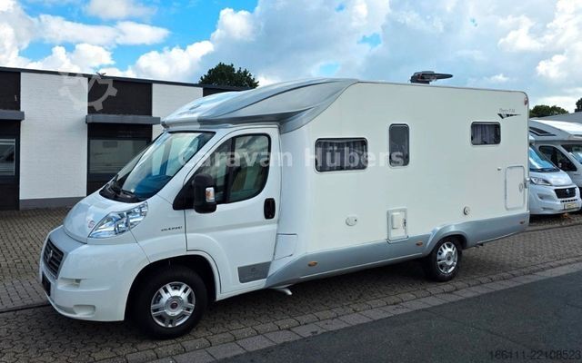 Half-integraal camper GIOTTILINE Therry T 32 - Einzelbetten - Automatik - Solar-
