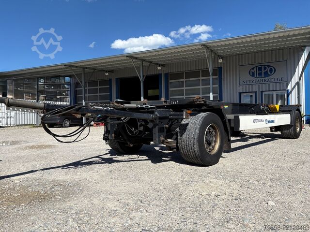 Swap chassis trailer Krone Lafette Breitreifen 445er mehrfach TOP