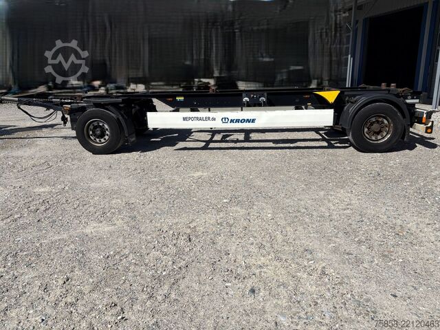 Swap chassis trailer Krone Lafette Breitreifen 445er mehrfach TOP