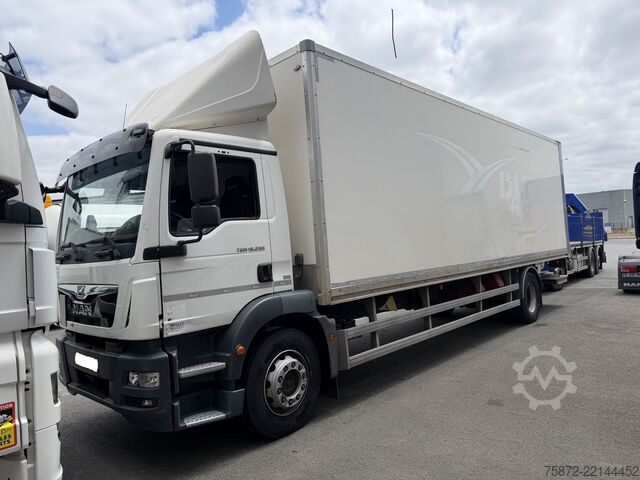 Dobozos teherautó MAN TGM 19.290 19T EURO 6 FURGON