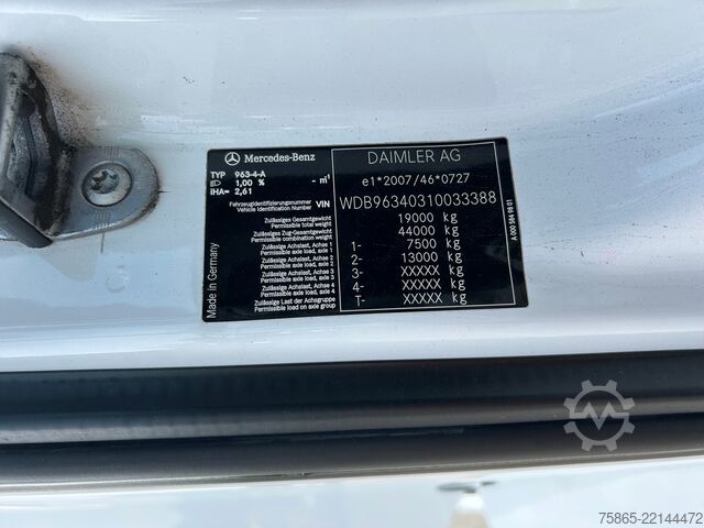 Standaard-SZM Mercedes-Benz Actros 1840 LS Streamspace / 482 dkm / Full Spo...