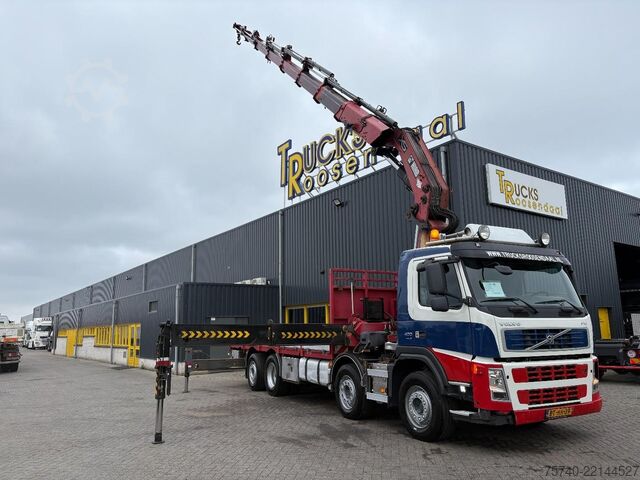 Crane Volvo FM 400 + HIAB 800 HIPRO E-7 + 8X2 + EURO 5
