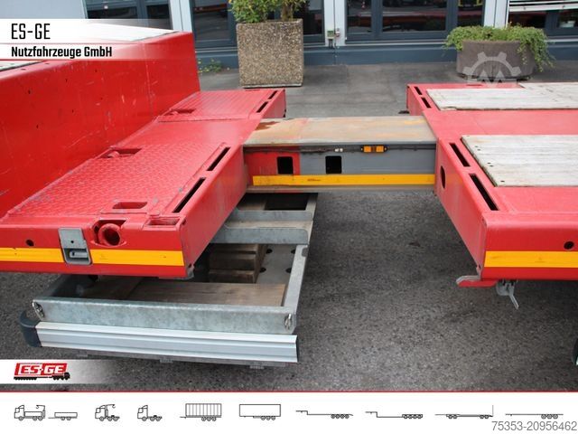 Semirimorchio ribassato FAYMONVILLE MAX Trailer MAX100 Semi-Tieflader 205er