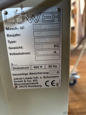 Hranová bruska Loewer KSM2