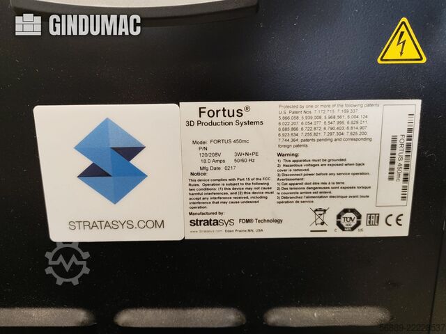 Stratasys FORTUS 450mc Stratasys Fortus 450mc