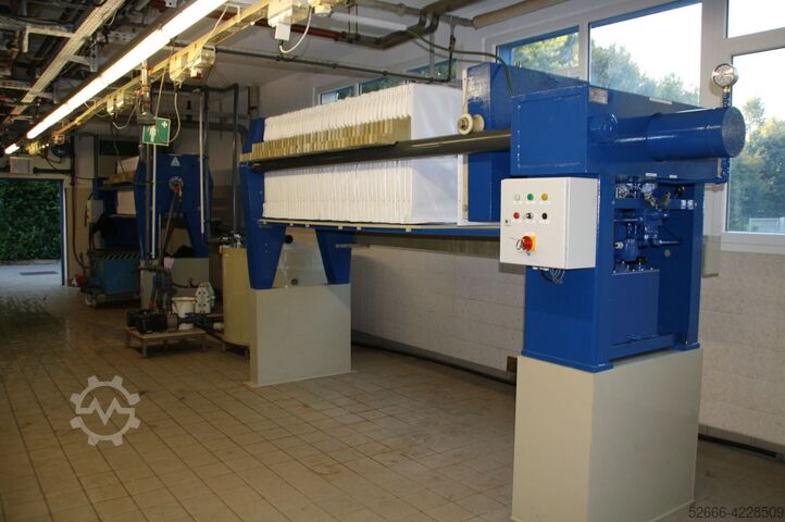 Kammerfilterpressen 800 x 800 mm Netzsch o.ä. KFP 800/20 - 100