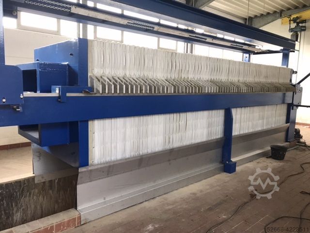 Filter Press Netzsch Passavant KFP 1500/75