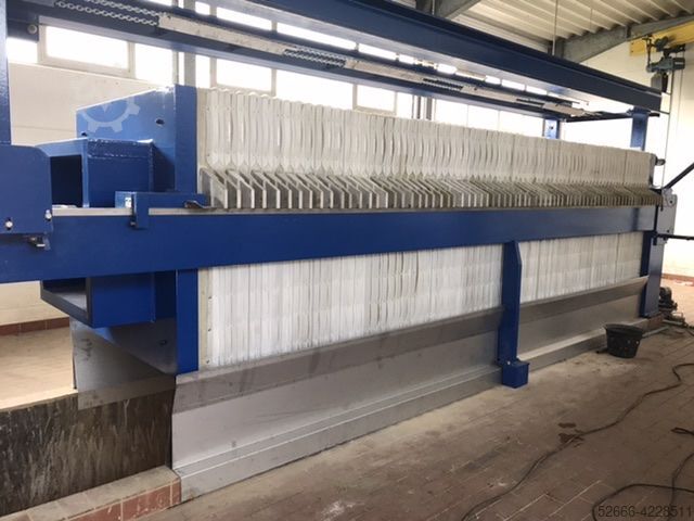 Filter Press Netzsch Passavant KFP 1500/75