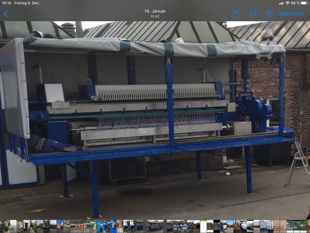 Mobiele filterpers Netzsch o.ä. 