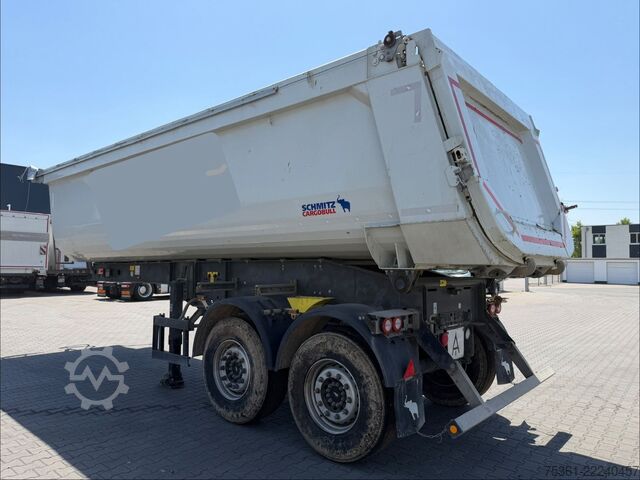 Kippers oplegger SCHMITZ CARGOBULL SKI 18 SL-7.2 el. Verdeck Liftachse !! Unfall !!