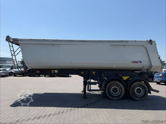 Kippers oplegger SCHMITZ CARGOBULL SKI 18 SL-7.2 el. Verdeck Liftachse !! Unfall !!