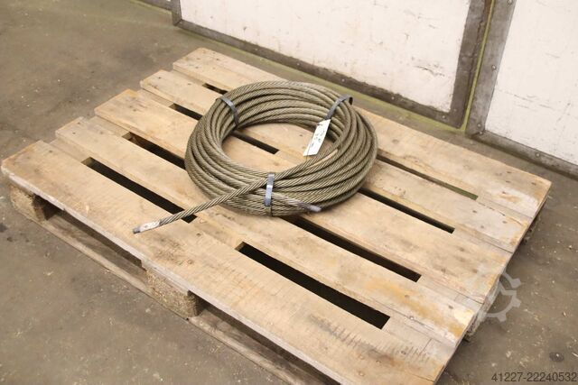 Kranwire Ø 14 mm, 35 m Stahl Drallarm