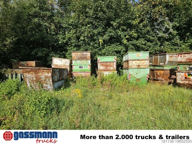 Kontejner sa kukom  Absetzcontainer div. ca. 5m³ - 20m³ offen sowie