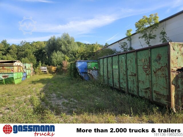 Roll-off container div. Abrollcontainer von ca. 9m³ bis ca. 36m³