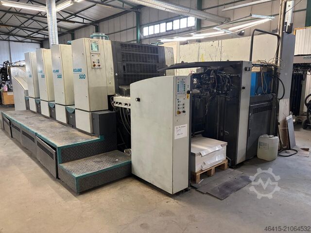 Offsetdrukpers Man Roland 504 F format