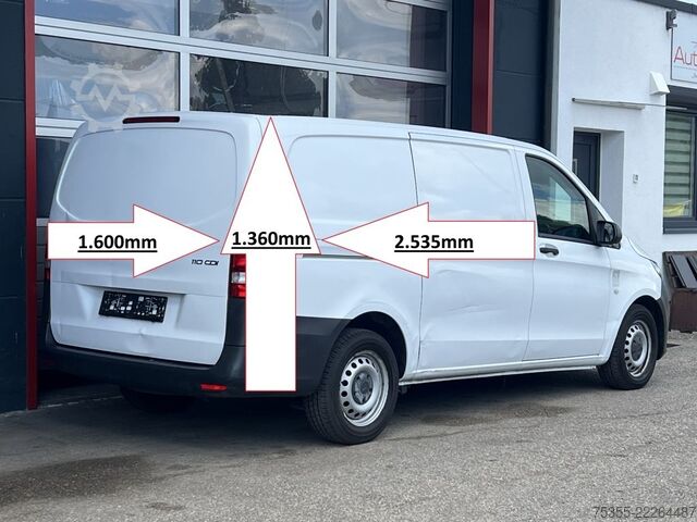 Skåpbil MERCEDES-BENZ Vito 110 CDI lang Klima Lichtsensor Start/Stop