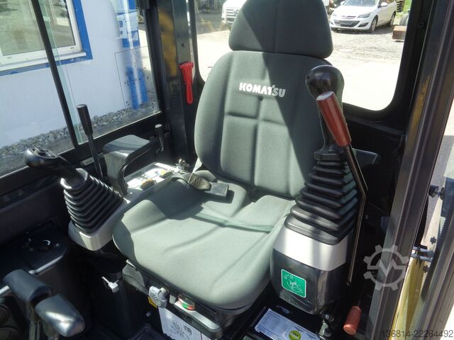 Minigrävare KOMATSU PC16R Powertilt + GL