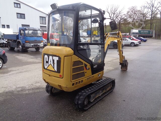 Minigrävare CATERPILLAR 301.7D SW + Schaufel