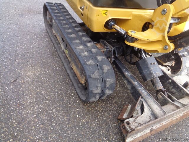 Minigrävare CATERPILLAR 301.7D SW + Schaufel