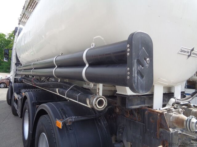 Speciallastbil VOLVO FH420 8x4 BB Spitzer Silo 23 cbm VEB EU5