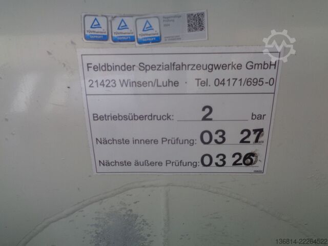 Speciallastbil VOLVO FH420 8x4 BB Spitzer Silo 23 cbm VEB EU5