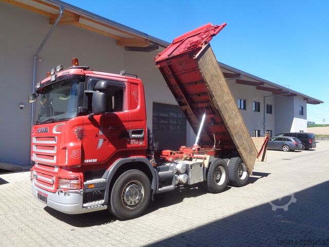Tipvogn SCANIA R580 6x4 BB Bordmatik WE-System Retarder AHK