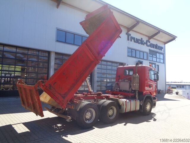 Tipvogn SCANIA R580 6x4 BB Bordmatik WE-System Retarder AHK