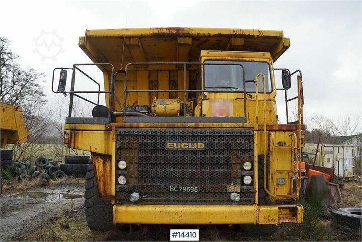 Kiepwagen Euclid R60 dump truck w/ NEWLY OVERHAULED ENGINE AND TRAN