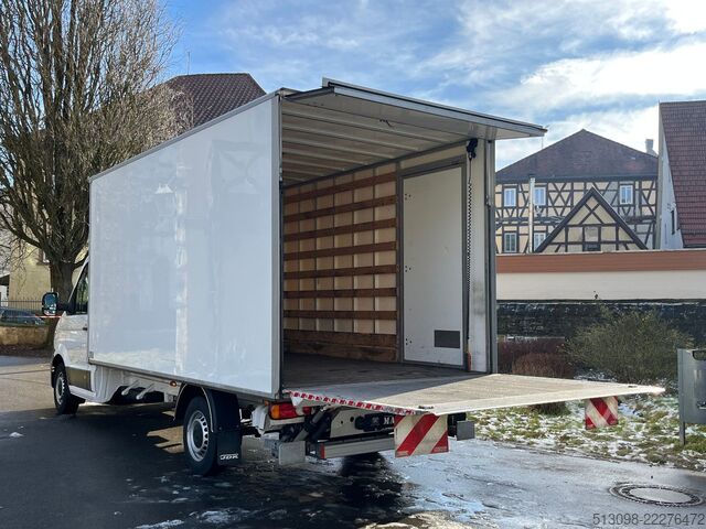 Skříňová dodávka VOLKSWAGEN CRAFTER KOFFER LBW+PORTALTÜR KAMERA KLIMA NAVI