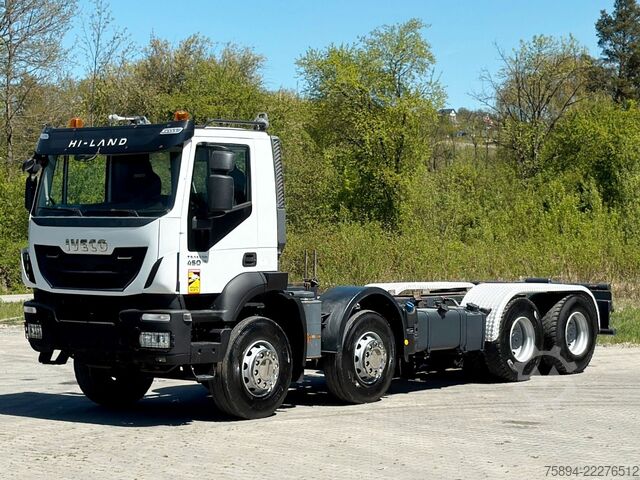 LKW-Fahrgestell IVECO TRAKKER 450 * FAHRGESTELL * 8x4