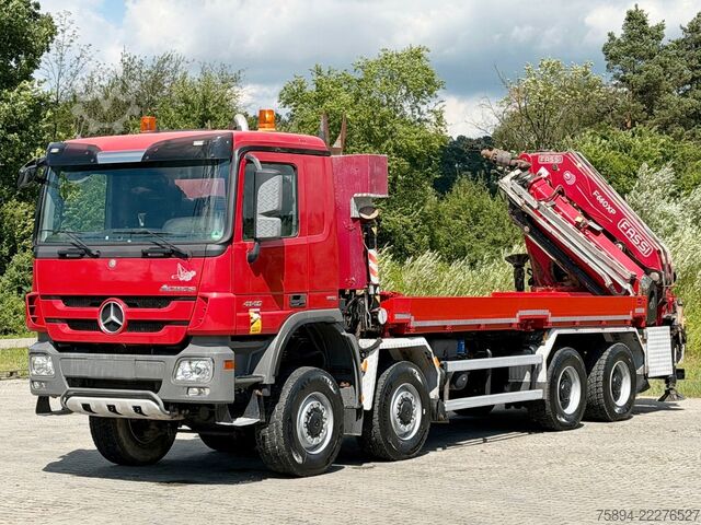 Autokran MERCEDES-BENZ ACTROS 4146 * FASSI F600A + FUNK * 8x8 !!