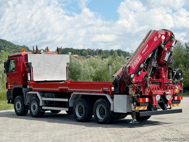 Autokran MERCEDES-BENZ ACTROS 4146 * FASSI F600A + FUNK * 8x8 !!