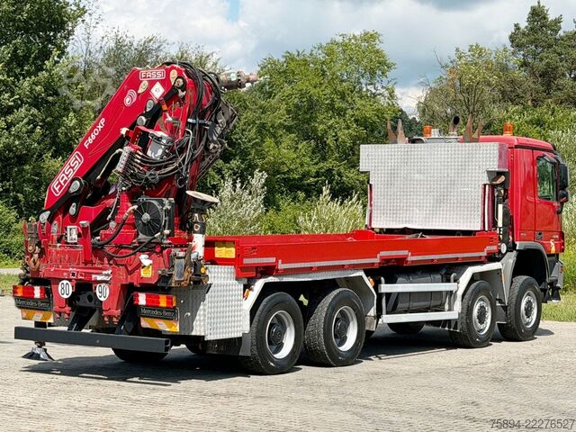 Autokran MERCEDES-BENZ ACTROS 4146 * FASSI F600A + FUNK * 8x8 !!