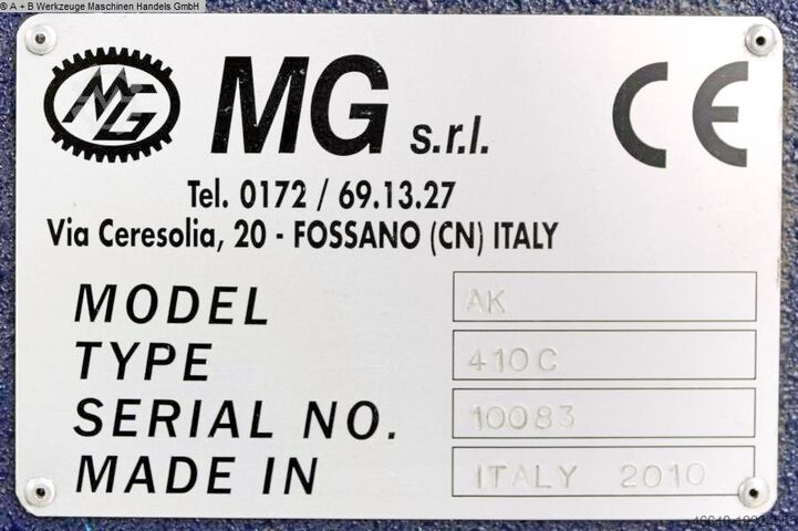 Plaatwerk buigmachine - 3 rollen MG AK 410 C