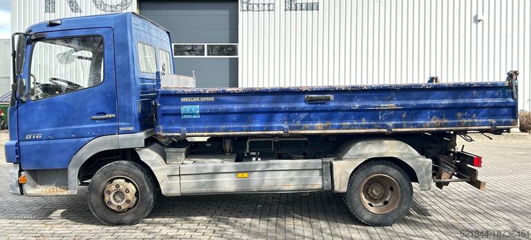 Tre-vejs tippelad Mercedes-Benz Atego 916 Kipper Dreiseiten Meiller