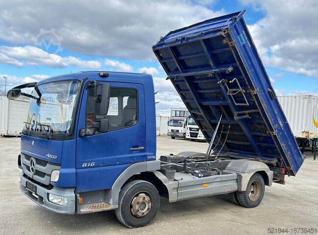 Tre-vejs tippelad Mercedes-Benz Atego 916 Kipper Dreiseiten Meiller