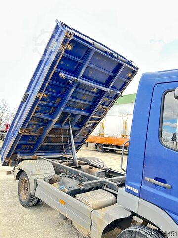 Tre-vejs tippelad Mercedes-Benz Atego 916 Kipper Dreiseiten Meiller