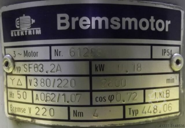 Elektromotor 0,18 kW 2800 Rpm Elektrim SF63.2A