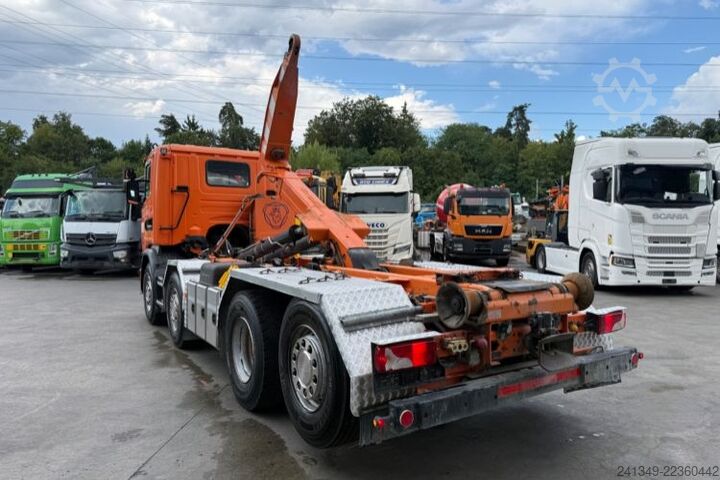 Haakarm vrachtwagen SCANIA G490 8x2 Hiab 20T