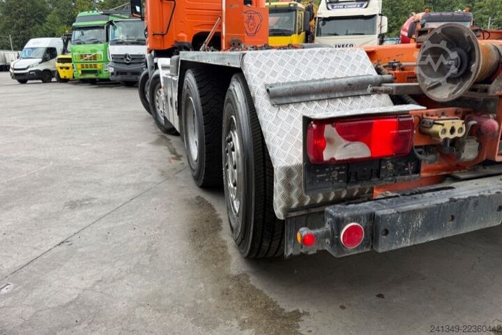 Haakarm vrachtwagen SCANIA G490 8x2 Hiab 20T