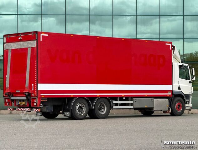 Vrachtwagen met bakwagen DAF CF 370 FAN HEIWO BAK DHOLLANDIA 3000 KG. ACHTERS