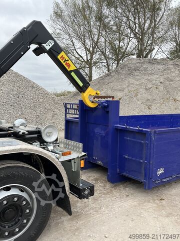 Transporte de contenedores / Sistema de gancho Ford F-line 6x2 Hyva Titan 20T Haakarmsysteem