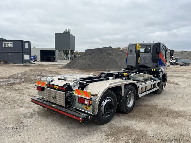 Transporte de contenedores / Sistema de gancho Ford F-line 6x2 Hyva Titan 20T Haakarmsysteem