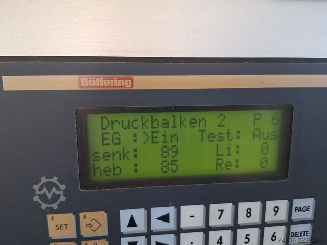 Geniş bant zımpara makinesi Bütfering Classic 213 C-E