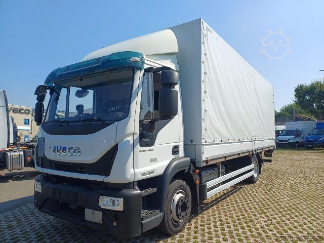 Plattewagen met zeil IVECO EUROCARGO ML120E25