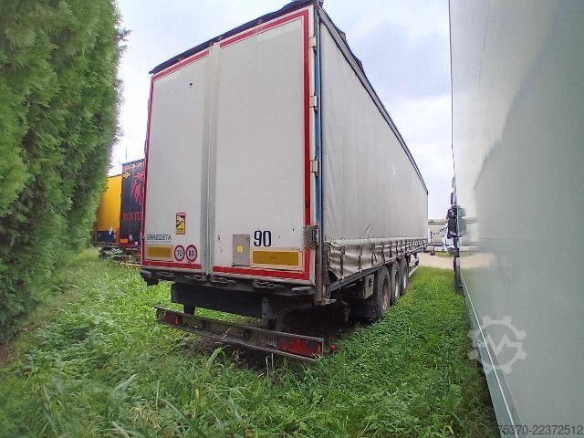 Oplegger met vlakke laadvloer  38 S EL