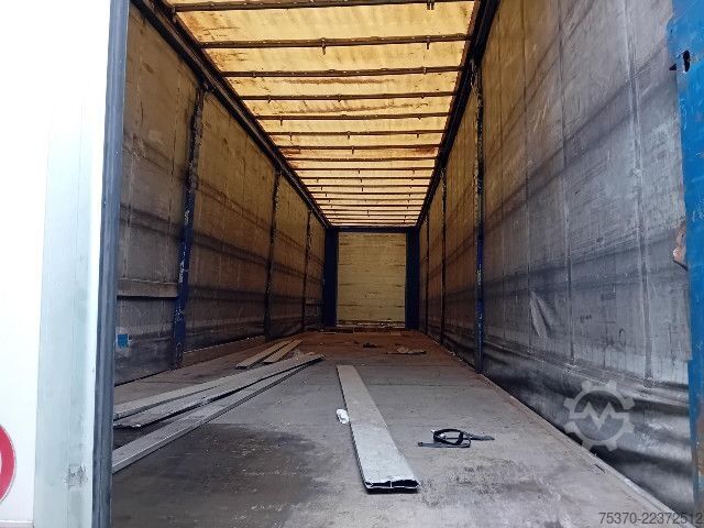 Oplegger met vlakke laadvloer  38 S EL